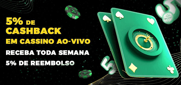 Promoções do cassino ao Vivo 7games